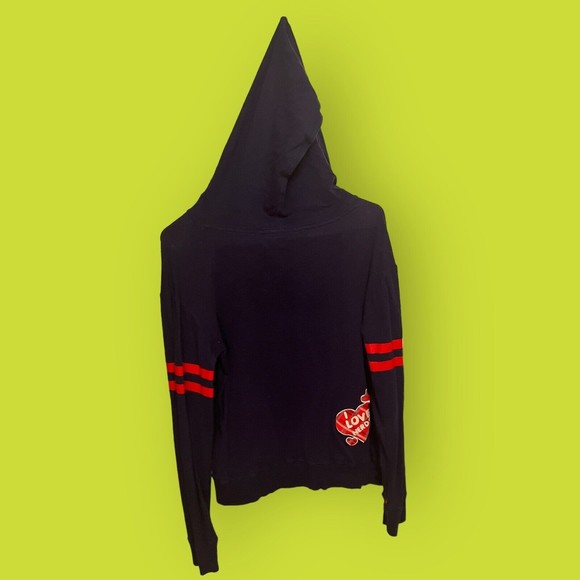 Disney Parks Womens Medium Mickey Mouse Nerd Hoodie Medium Some Stains & Weat - Picture 6 of 9